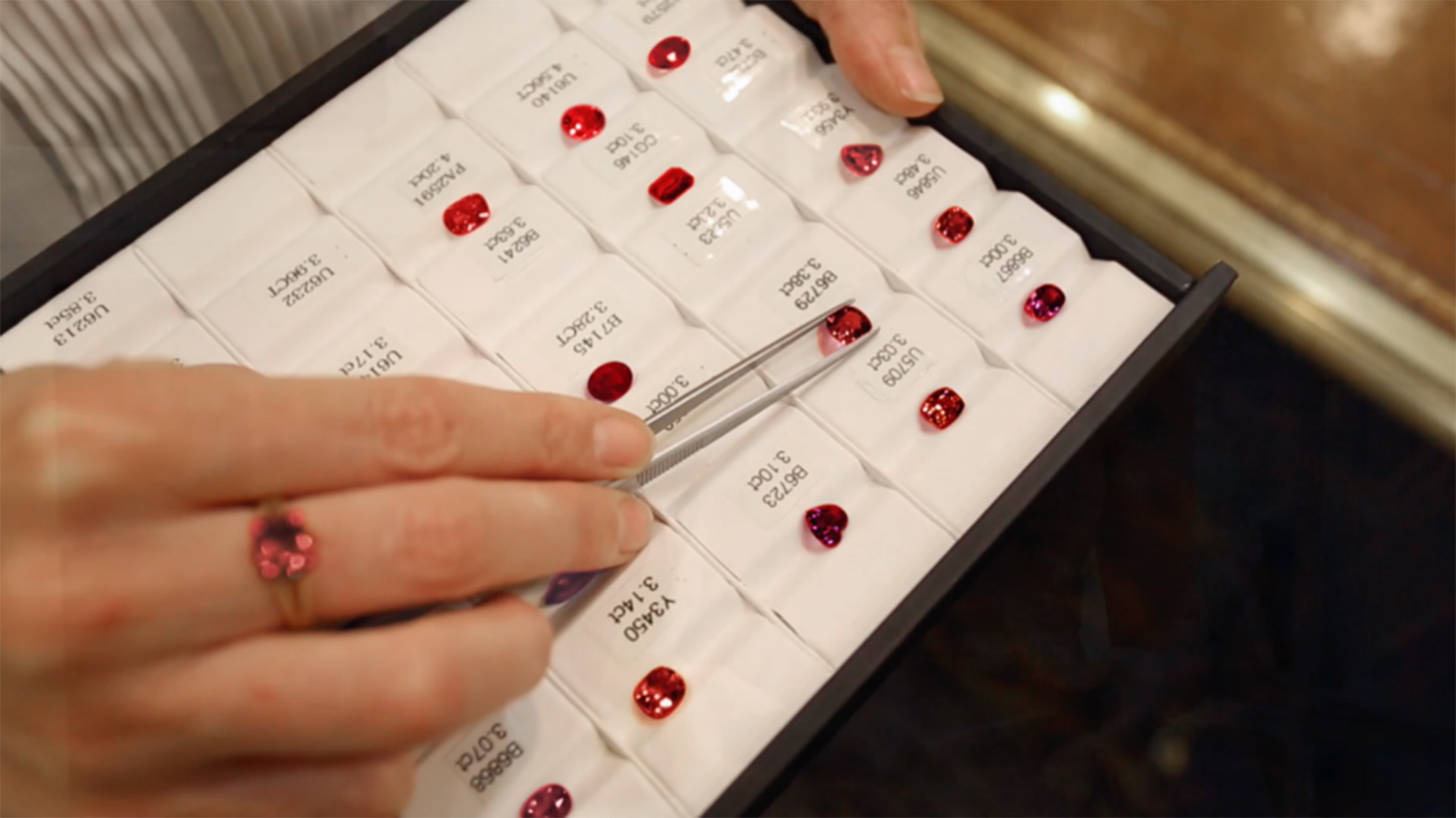 Ruby Complex Loose Ruby - Oval 1.32 Ct. - #S3795 | The Natural Ruby Company