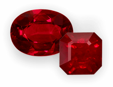 Beautiful loose rubies