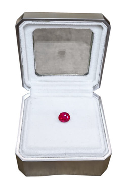 Ruby rings in The Natural Ruby Company custom made packaging