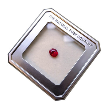 Ruby rings in The Natural Ruby Company custom made packaging